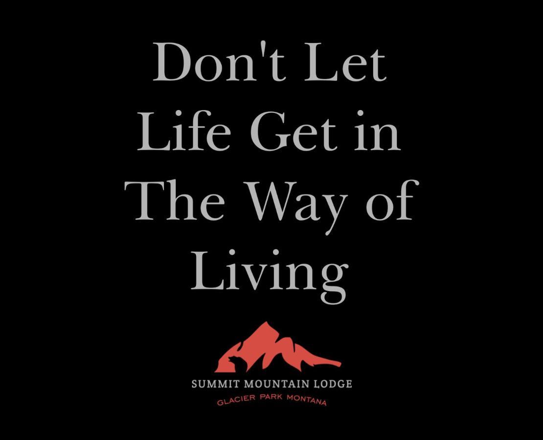 Summit Mountain Lodge And Steakhouse East Glacier Park Village Екстериор снимка
